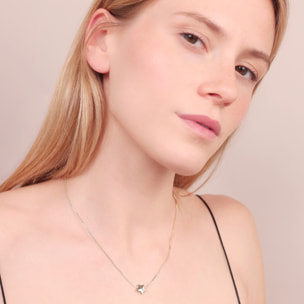 Collana Girocollo Catena Veneziana con Ciondolo Stella