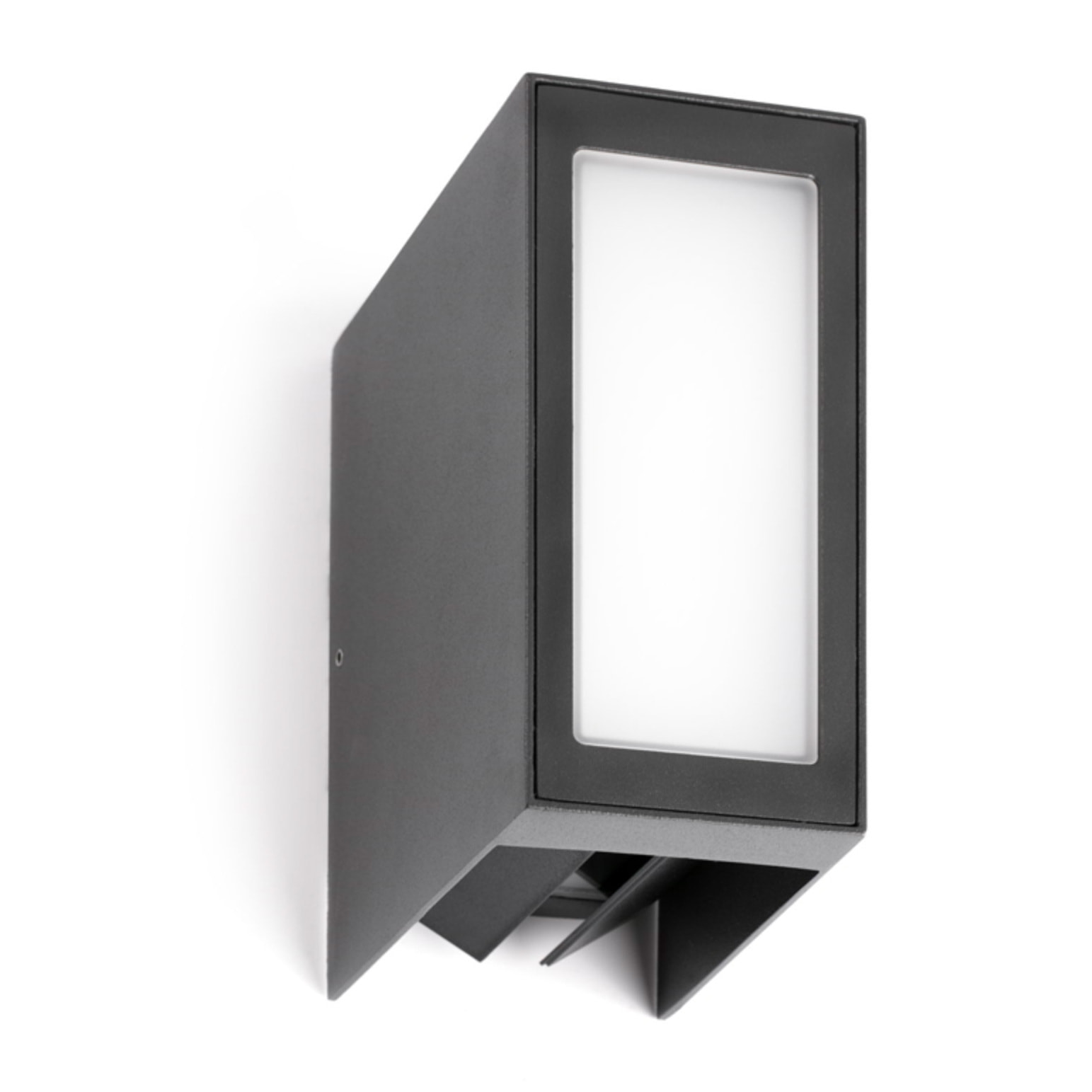 LOG Aplique gris oscuro