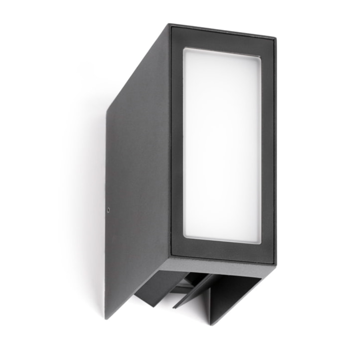 LOG Aplique gris oscuro