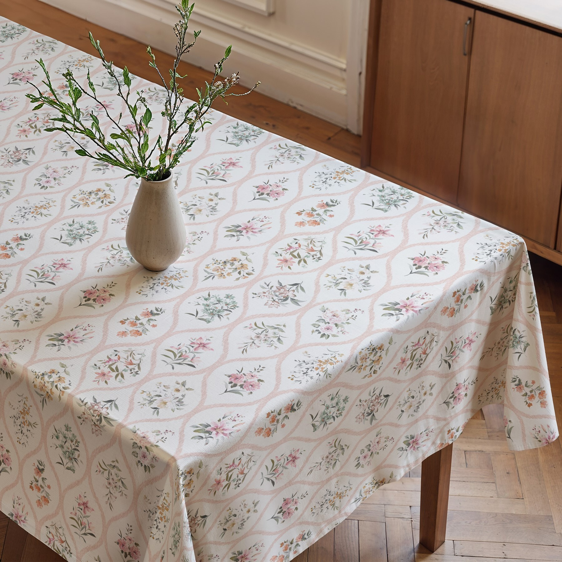 Nappe imprimée anti-tâches PATRICE ROSE