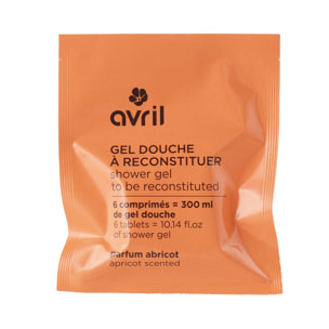 Gel douche à reconstituer - Parfum Abricot