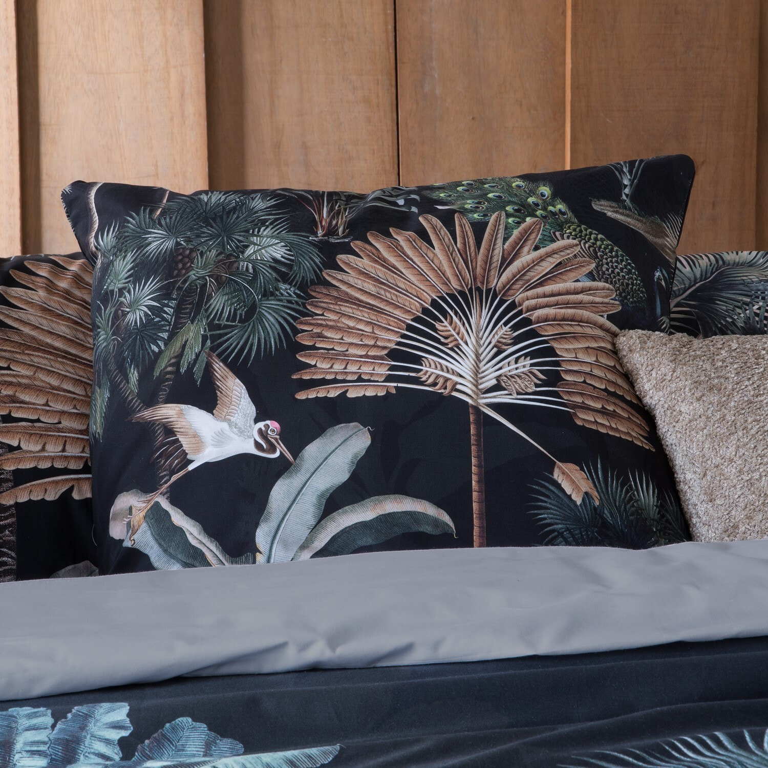 Funda de almohada masaki negro