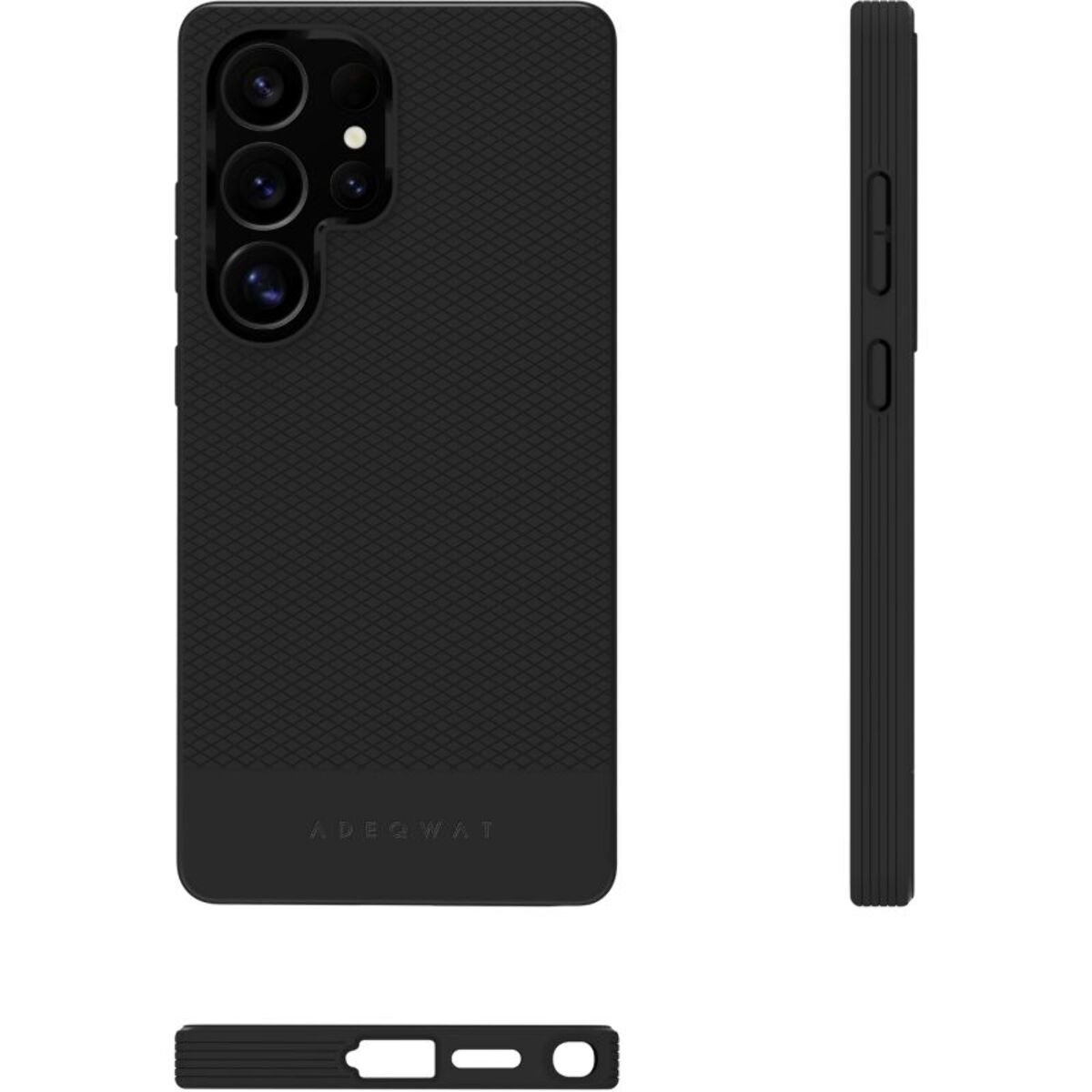 Coque ADEQWAT Samsung S25 Ultra noire