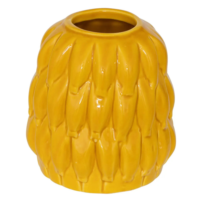 Soliflore ananas "Yuca" céramique H10cm