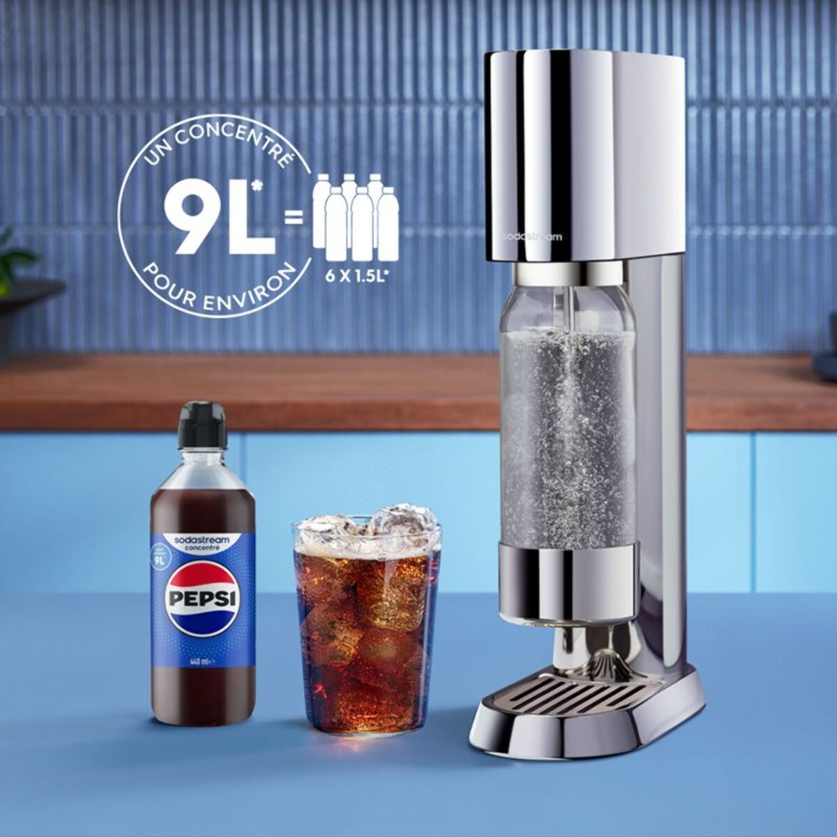 Concentré SODASTREAM PEPSI 440ml