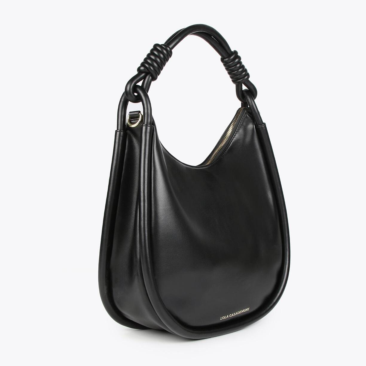 Borsa hobo con manici rotondi