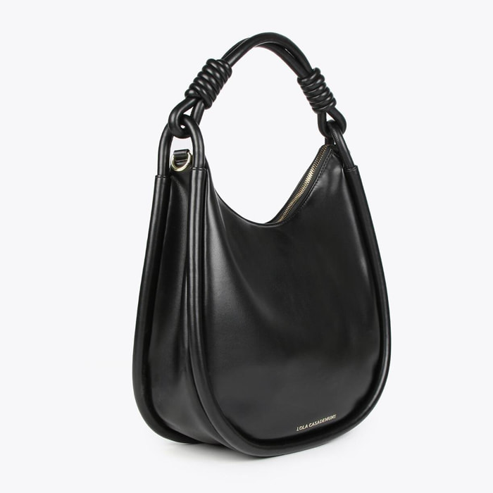Borsa hobo con manici rotondi