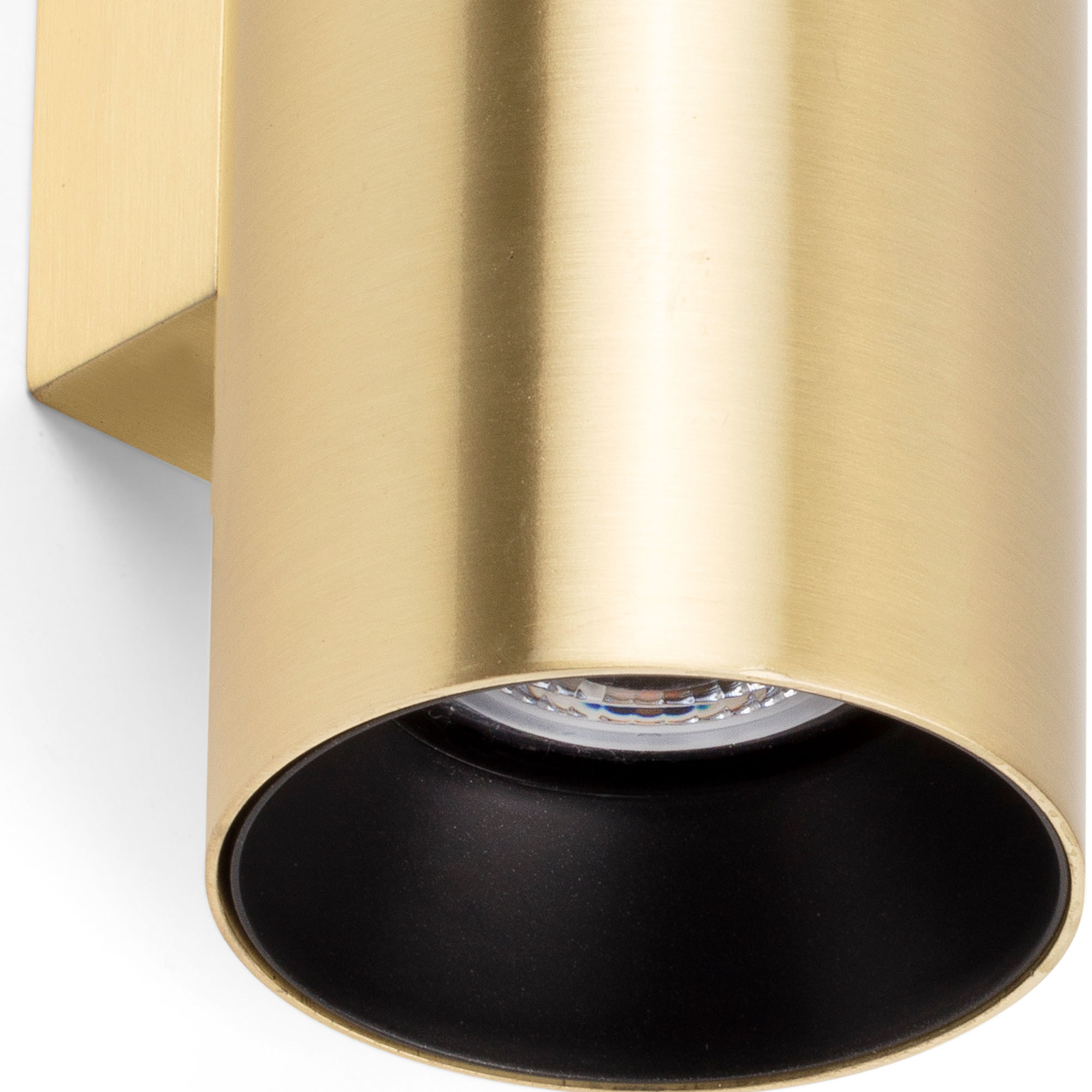 STAN Lampe applique or satiné