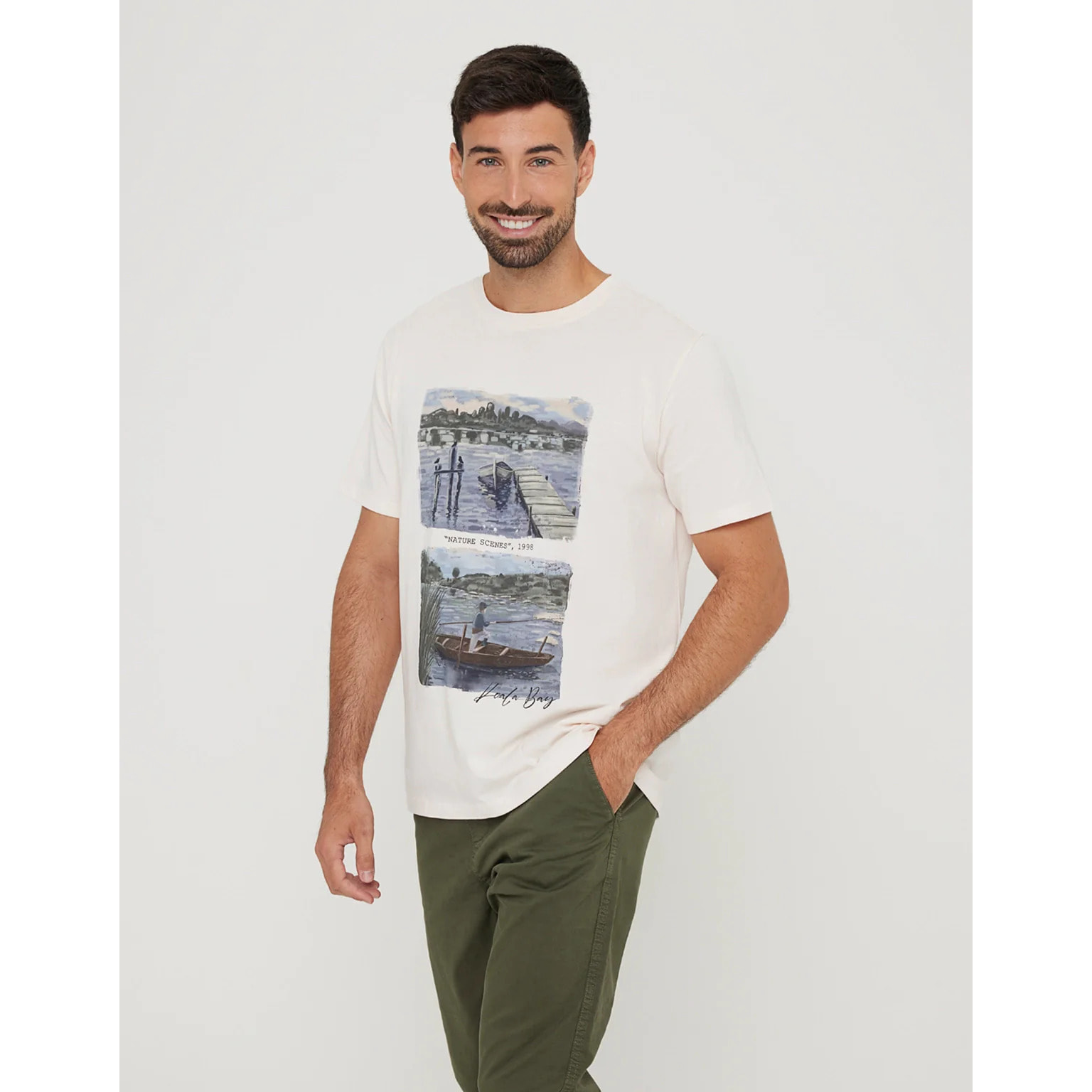 Camiseta Manga Corta Estampado - Gallery
