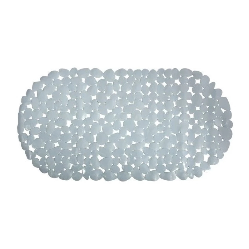 Tapis Fond de baignoire Pvc GALETS Gris MSV