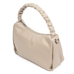 Amatrice bolso de hombro mujer. Piel auténtica Dollaro.