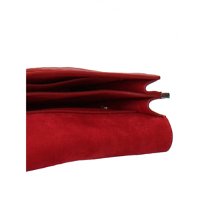 Borsa a tracolla da donna Made in Italy - Modello Valoria - 100% pelle - 24.0 x 15.0 x 7.0 cm