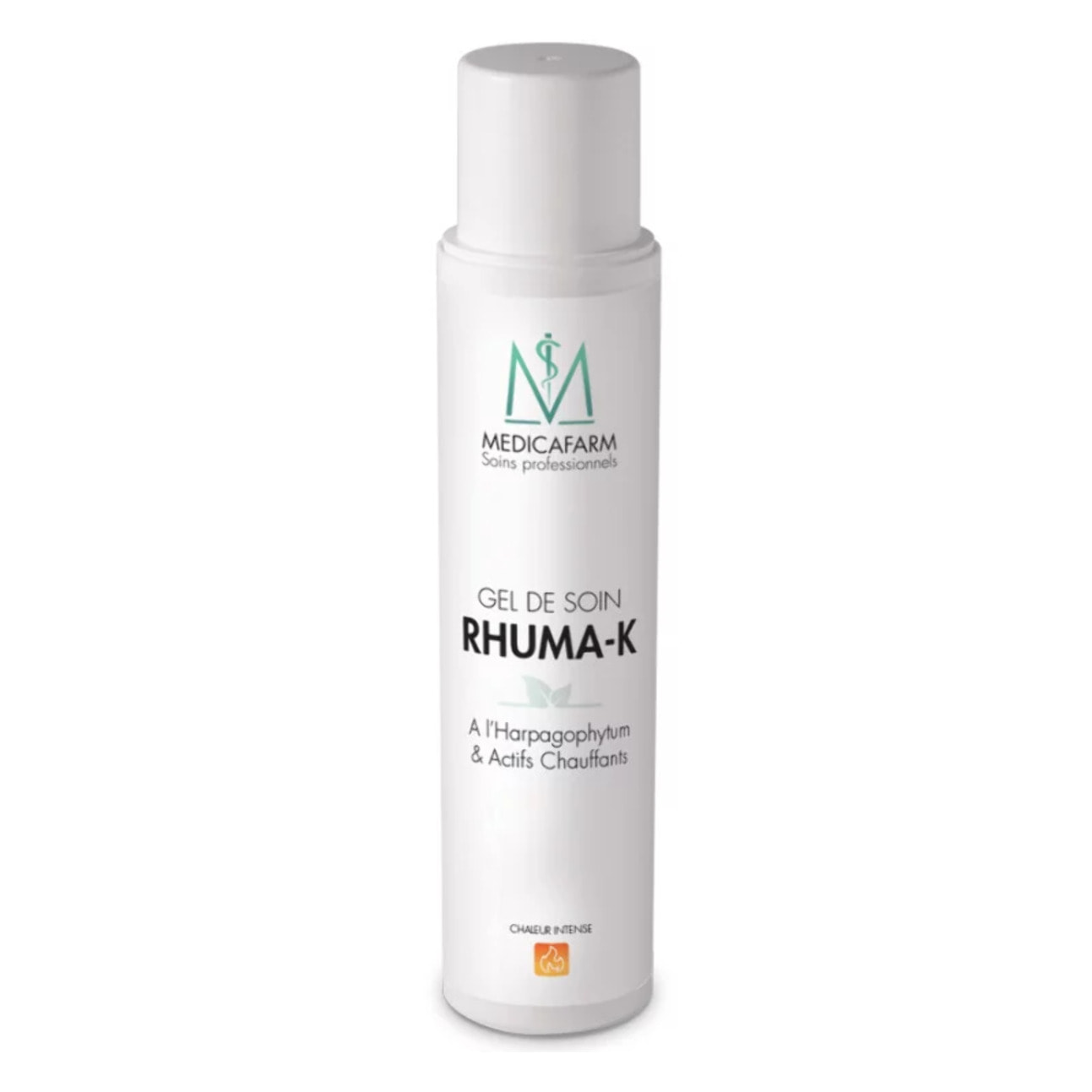 MEDICAFARM - Gel de soin RHUMA-K à l'harpagophytum et actifs chauffants - Formule chauffante - Aide à apaiser les douleurs articulaire et améliorer la mobilité.