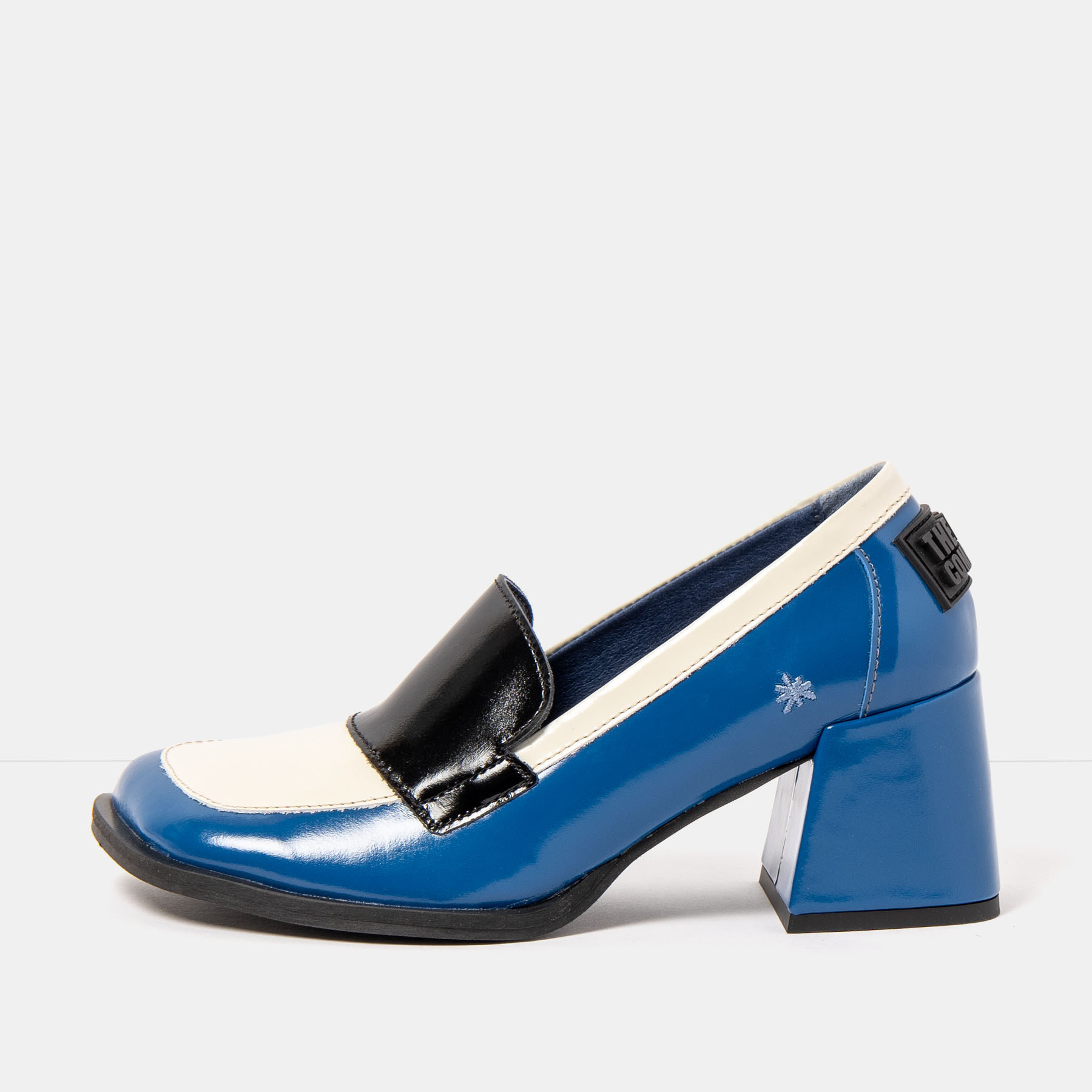 Zapatos con tacón 1705 NAPPA SHINNY ROYAL/ VERONA color Royal