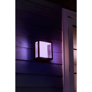 Applique murale PHILIPS HUE W&C IMPRESS Grand Modèle Noir Ext