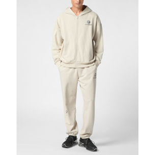 PLEIN SPORT Hooded Sweatjacket SCRATCH