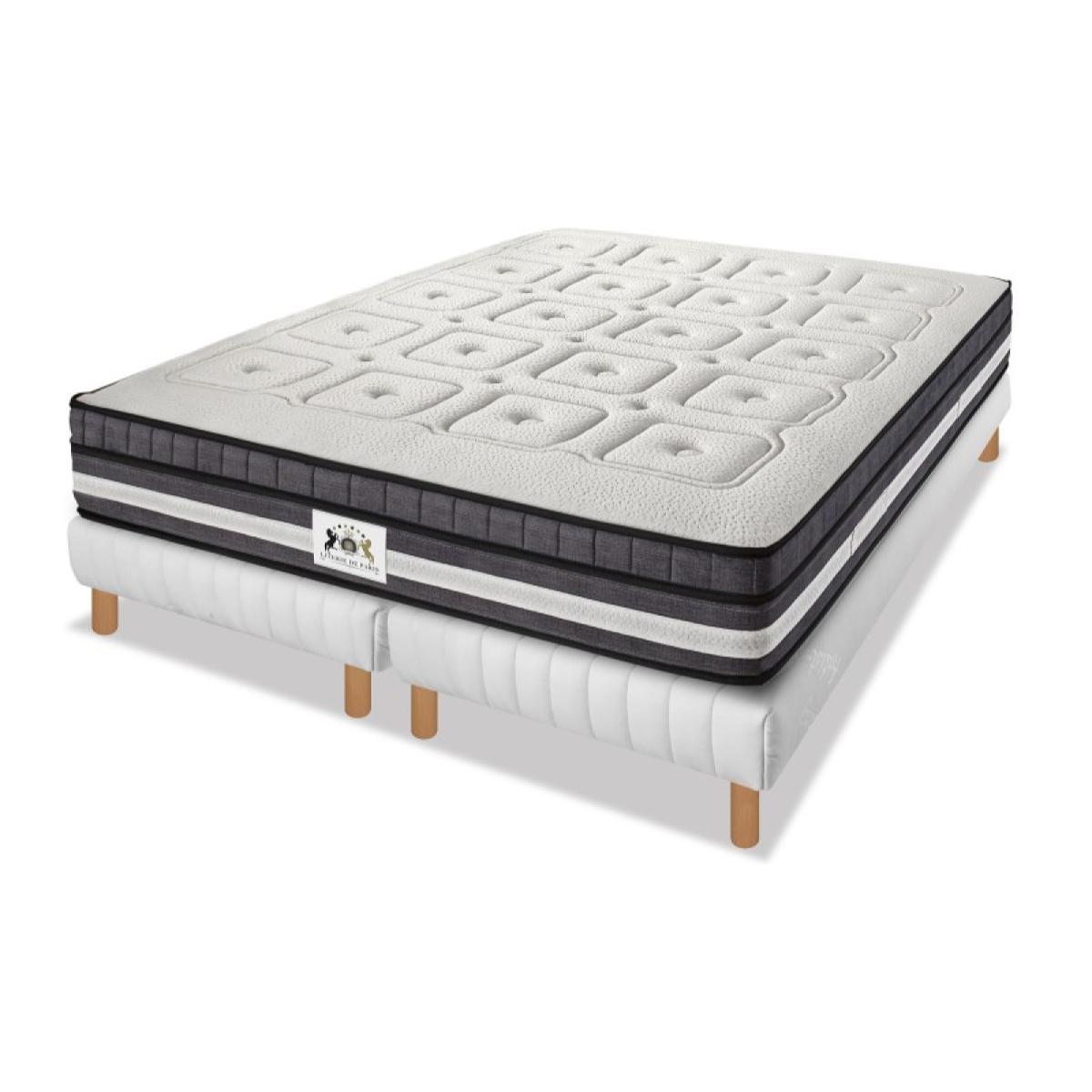 ENSEMBLE LE BRIGHTON - Matelas 2 Places + 2 Sommiers