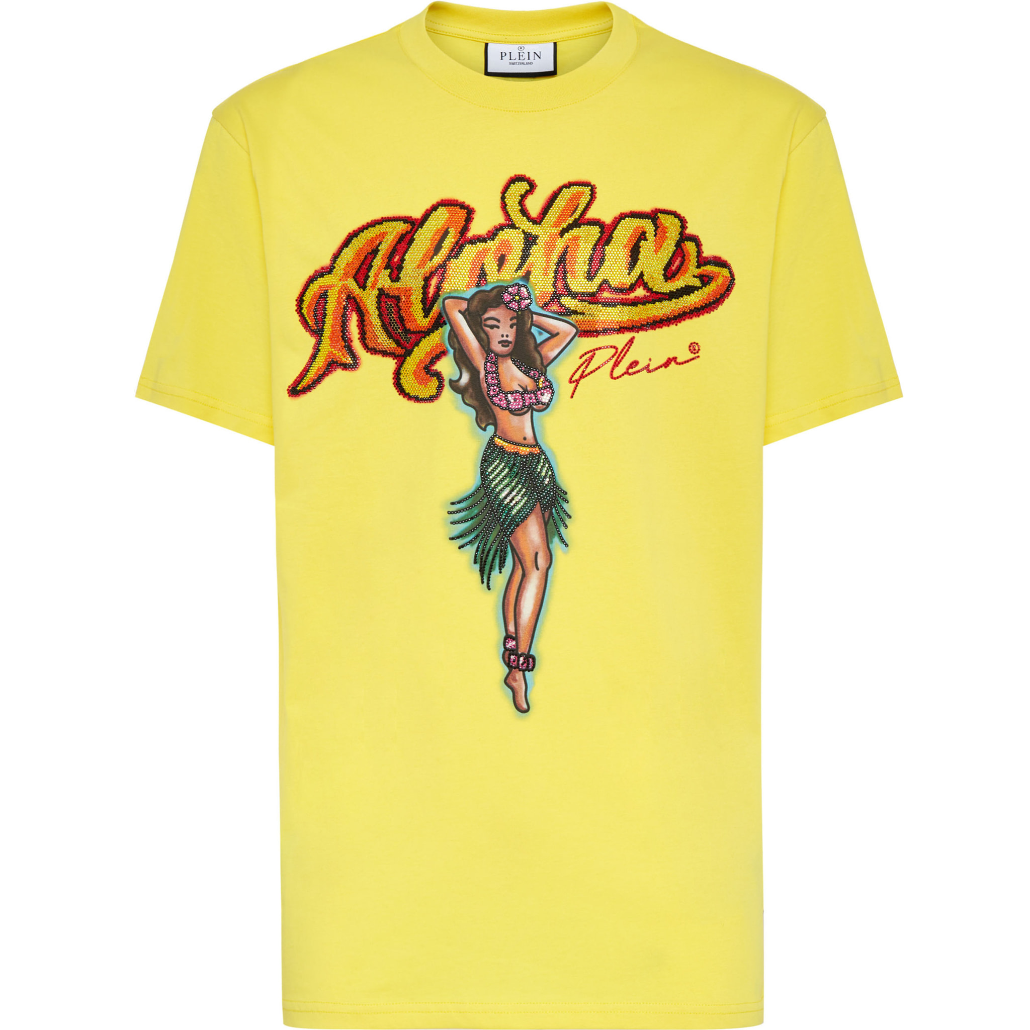 PHILIPP PLEIN T-Shirt Round Neck HAWAII