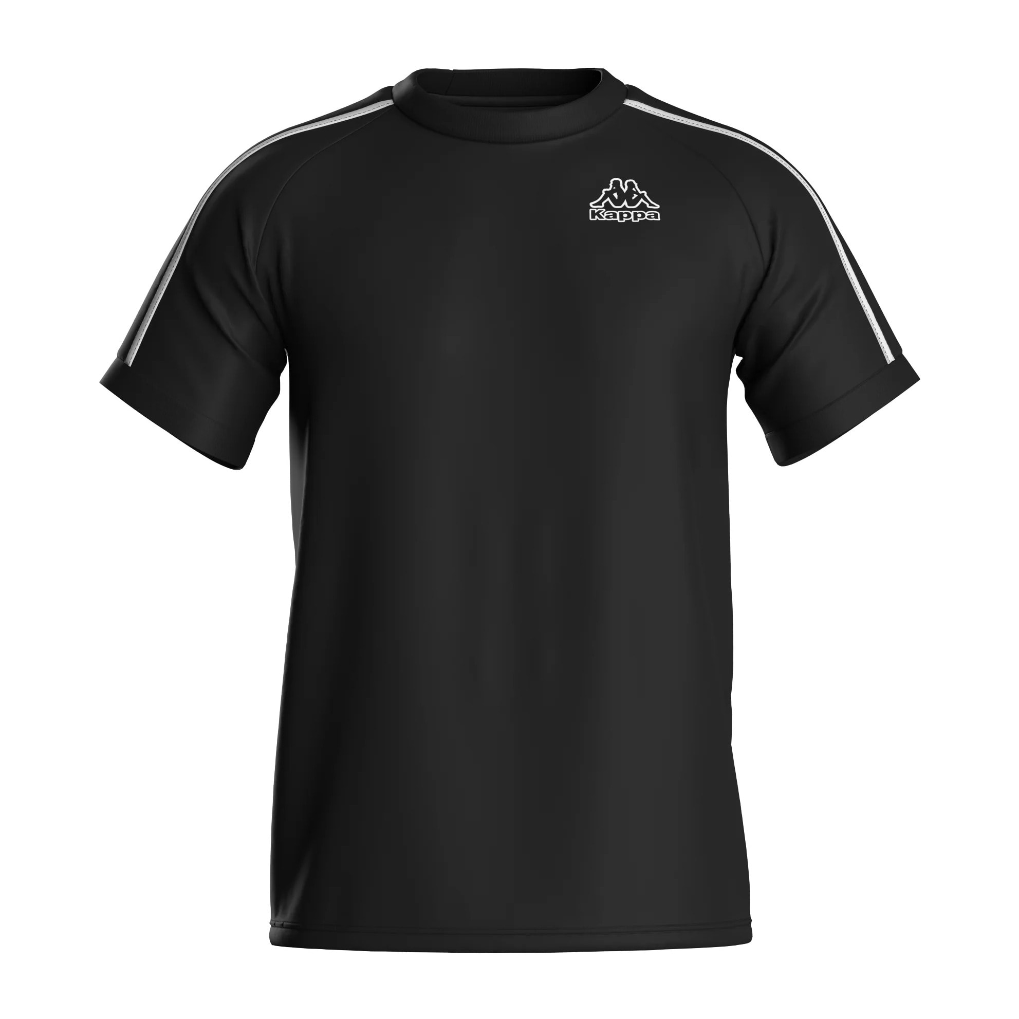 Kappa - Camisetas y tops Hombre Negro - Logo Itibo