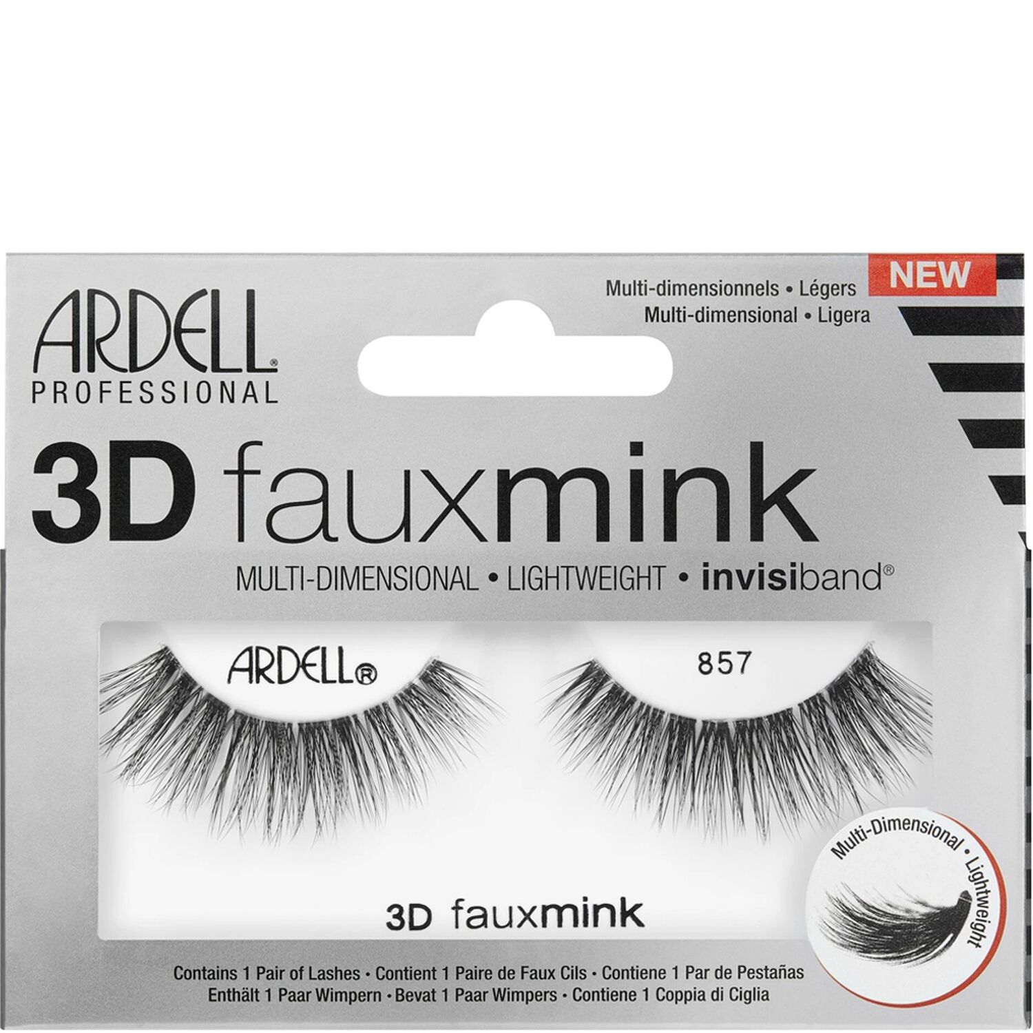 3D Fauxmink - Faux Cils 857