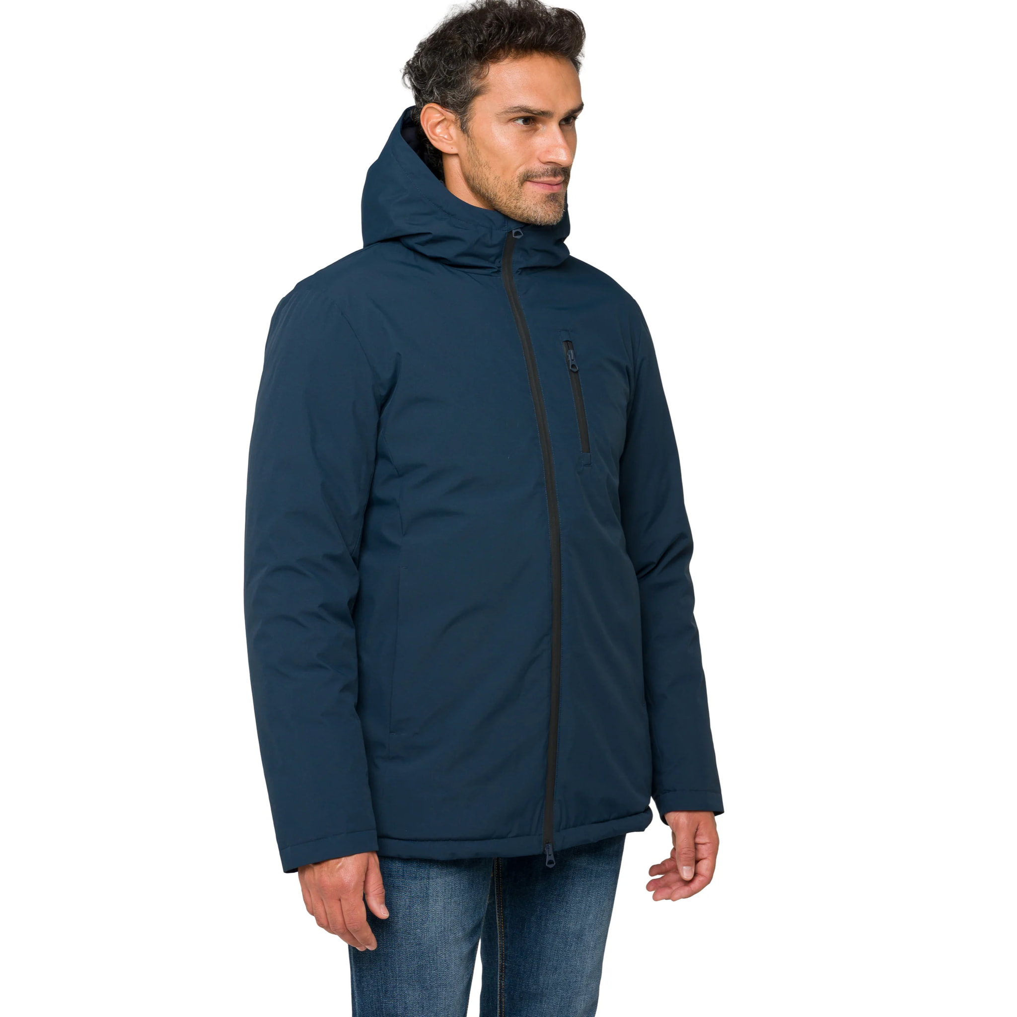 Parka POKHARA acolchada impermeable Azul