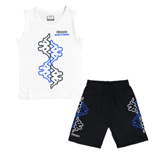 Completo Corto Bimbo 3 / 7 Anni KAPPA Cotone