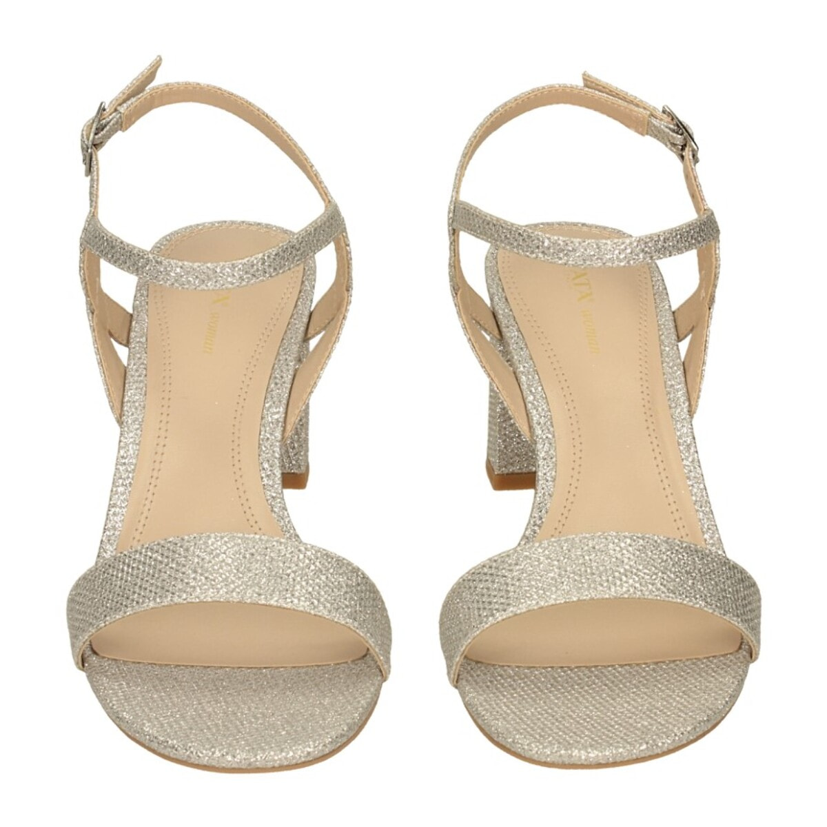 Sandali Donna Tata Italia Argentato