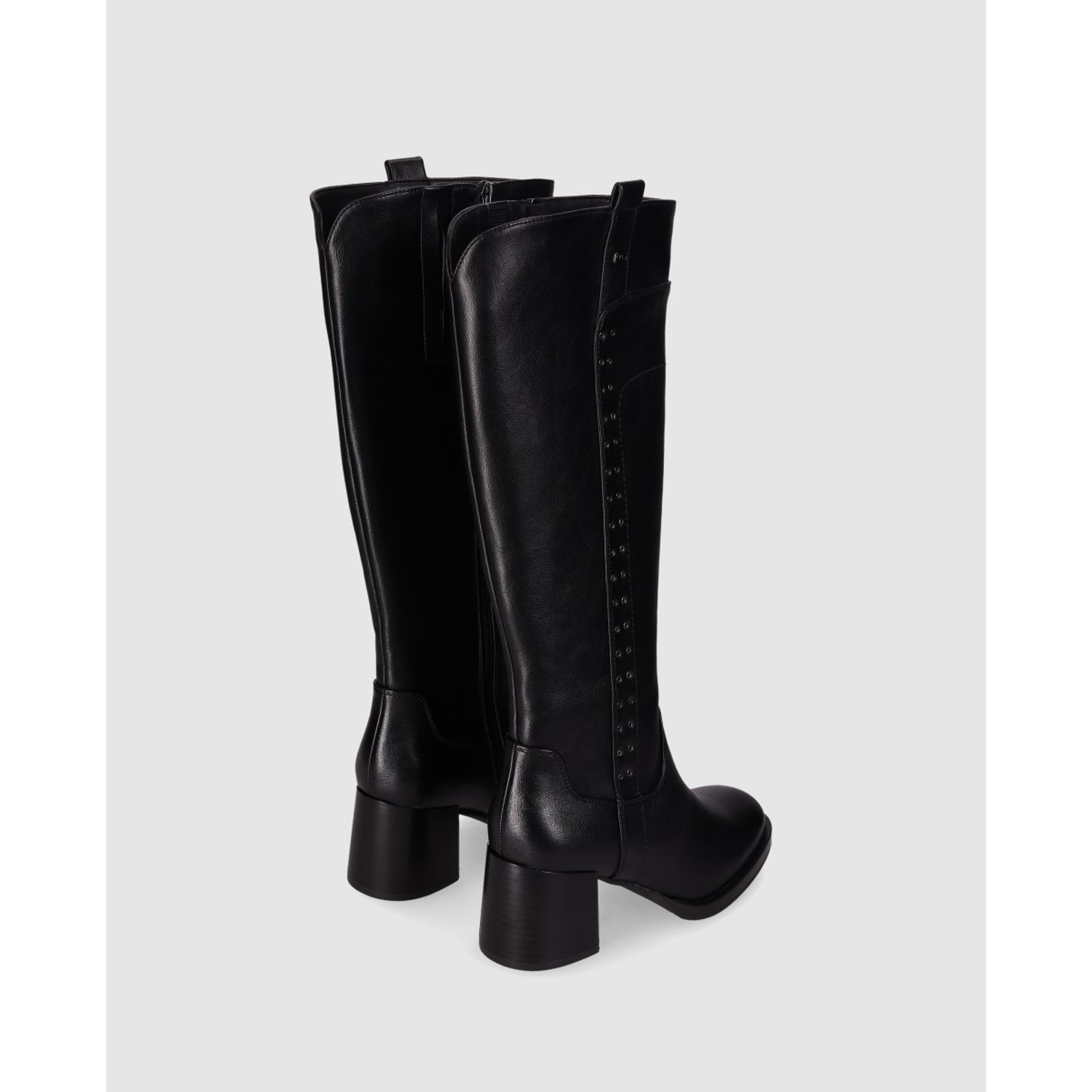 Botas - Negro - Tacón: 6 cm