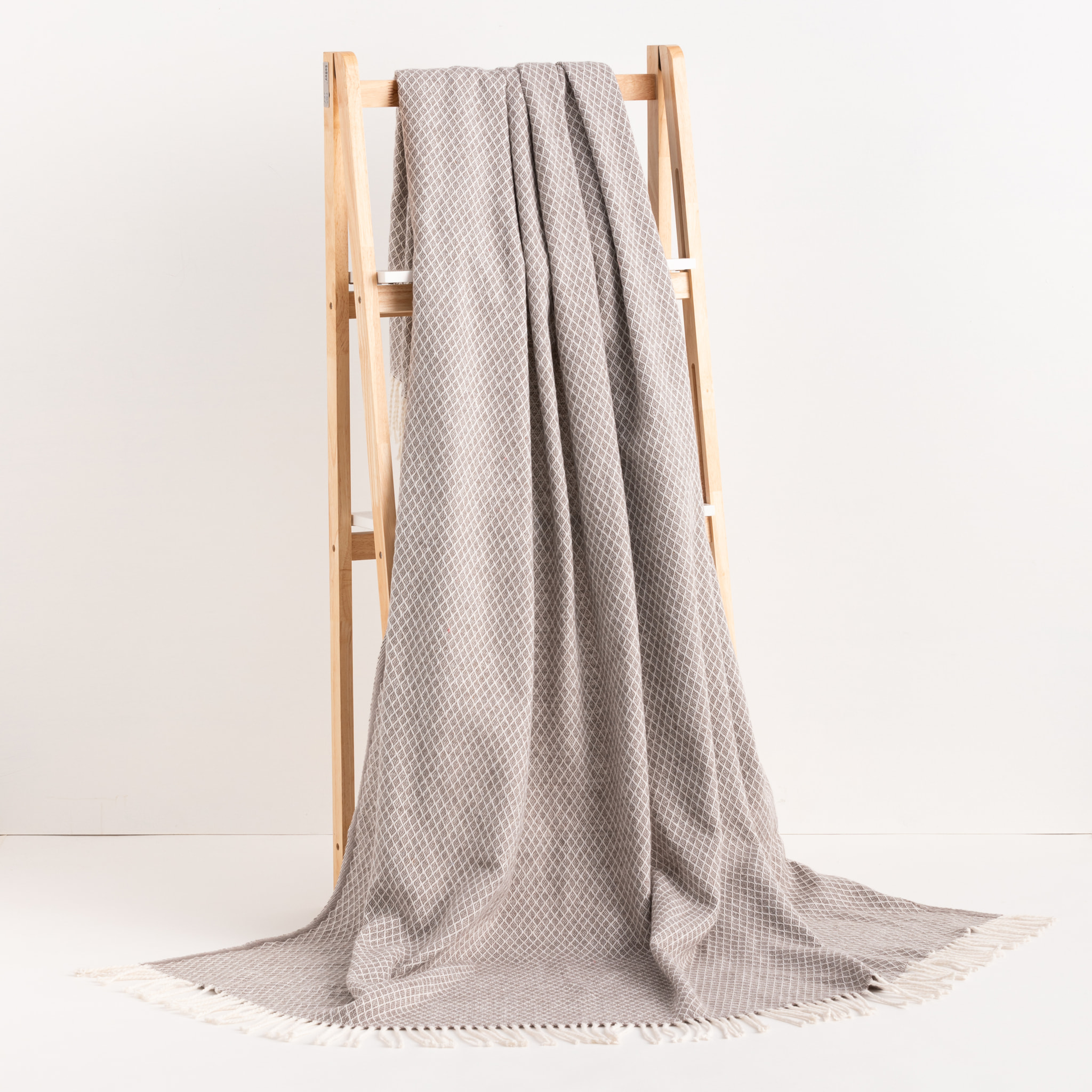 Manta Plaid Bili Taupe 130x170 cm