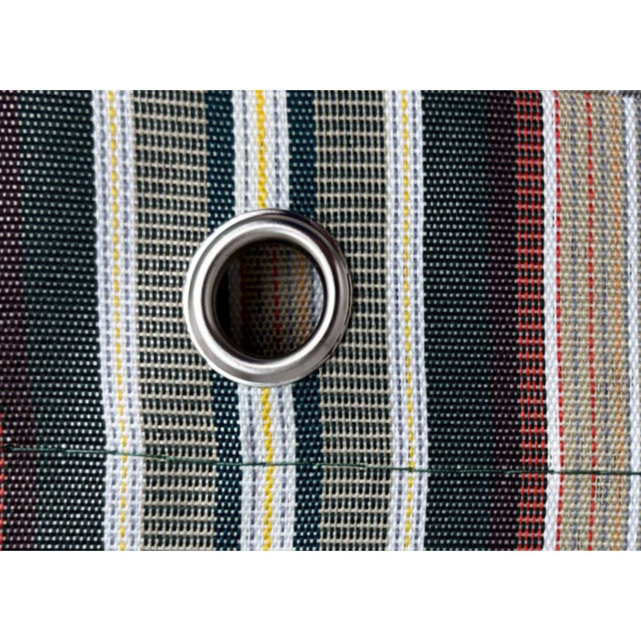 Tenda Da Sole Per Esterni Impermeabile Resistente Con Anelli Rigata Modello Costarica Vari Colori