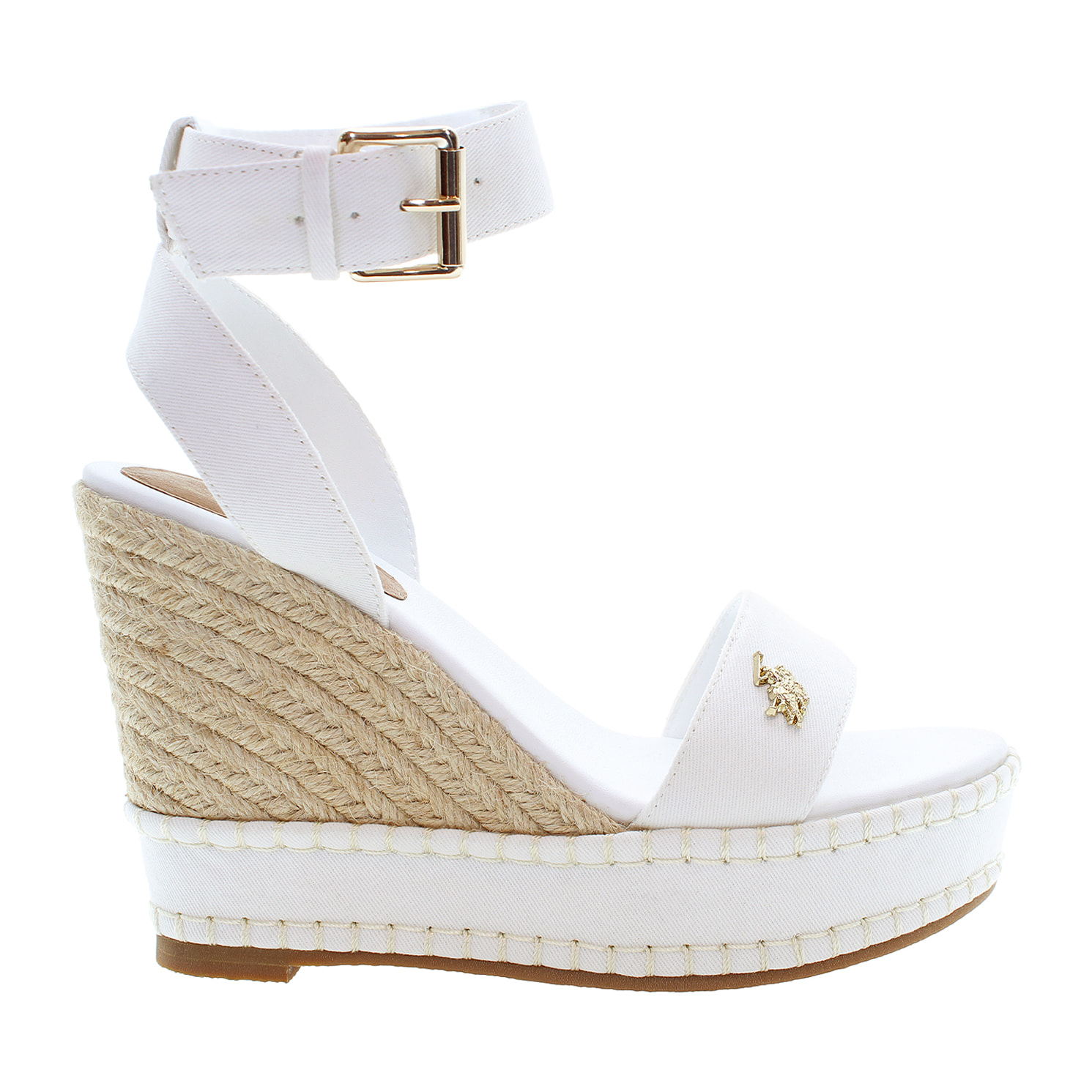 U.S. Polo Assn. - Sandali AYLIN028W/5C1 in tessuto per donna