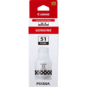 Cartouche d'encre CANON Bouteille d'Encre GL-51 Noire - 4641C001