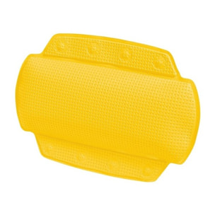 coussin de baignoire PVC ALASKA 32x23cm Jaune Spirella
