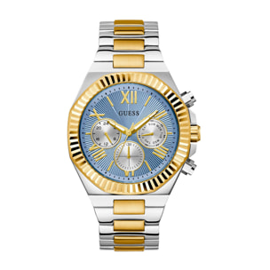Reloj Guess GW0703G3 Hombre Analogico Cuarzo con Correa de Acero inoxidable