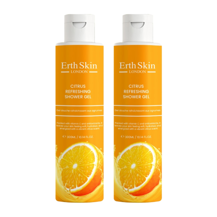 Gel de ducha refrescante cítrico 2X
