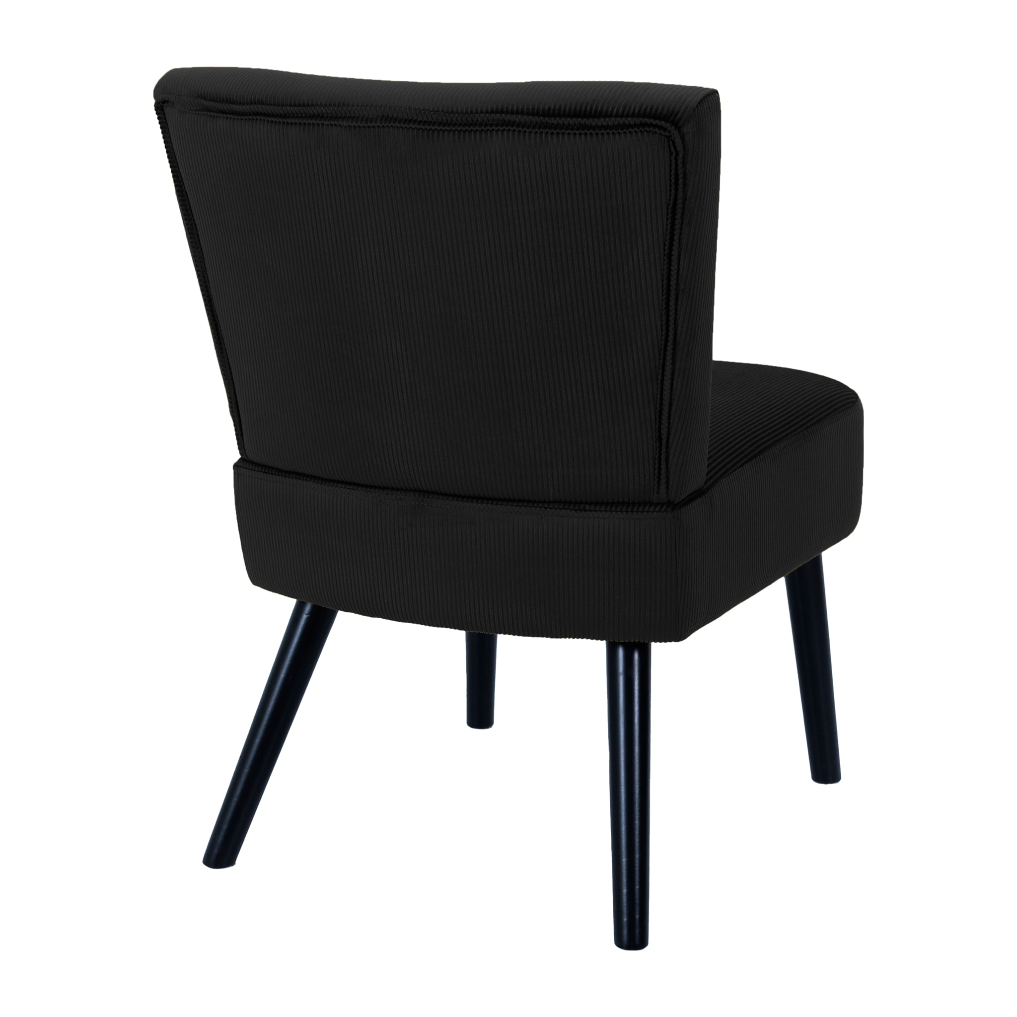 Fauteuil Crapaud Giulia Noir