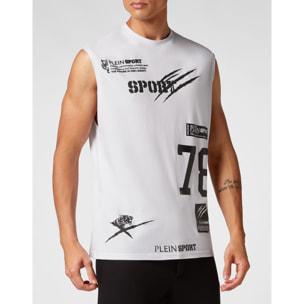PLEIN SPORT Camiseta de tirantes MULTILOGO