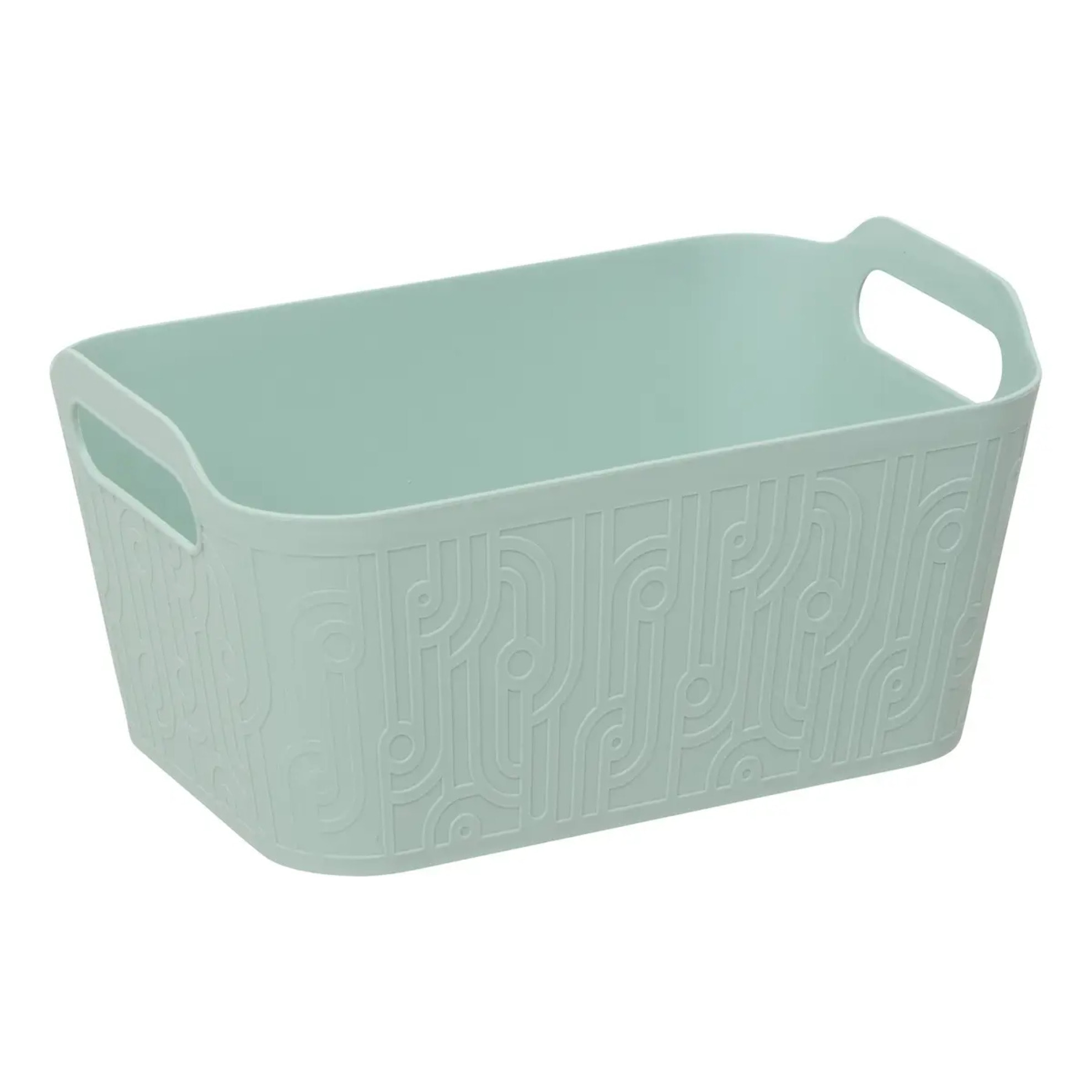 Panier rangement Arche 4,5L vert céladon