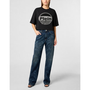 PHILIPP PLEIN T-shirt girocollo a maniche corte RACING