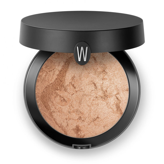 BAKED HIGHLIGHTER Illuminante cotto mélange dal finish satinato ed elegante