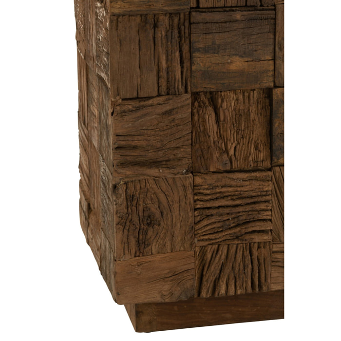 J-Line socle - bois - naturel - large