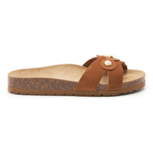 Sandalia BABUNKERS MARRON