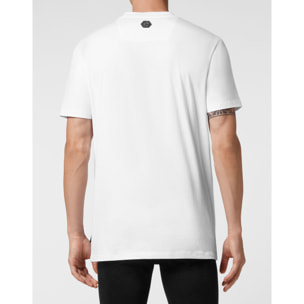 PHILIPP PLEIN T-Shirt Round Neck SKULL AND PLEIN