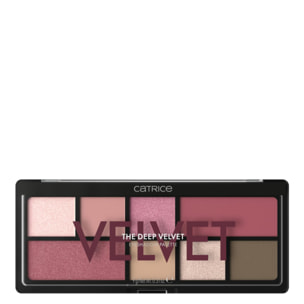 The Deep Velvet - Palette Fard à Paupières Finis Mats et Scintillants