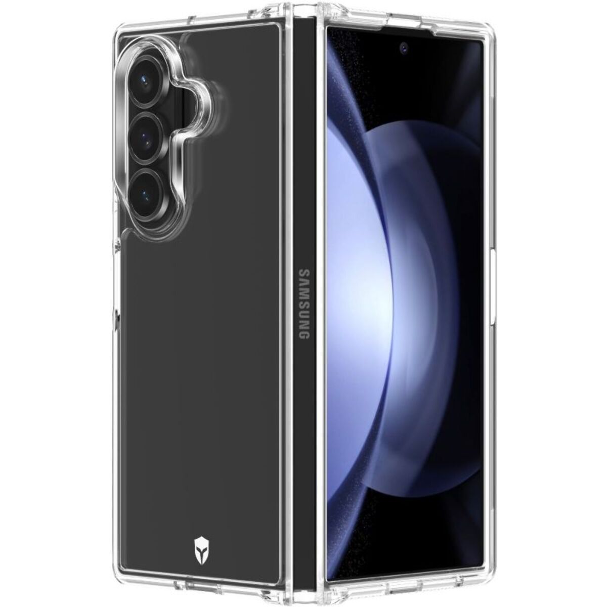 Coque FORCE CASE Samsung Z Fold 7 renforcé transparente