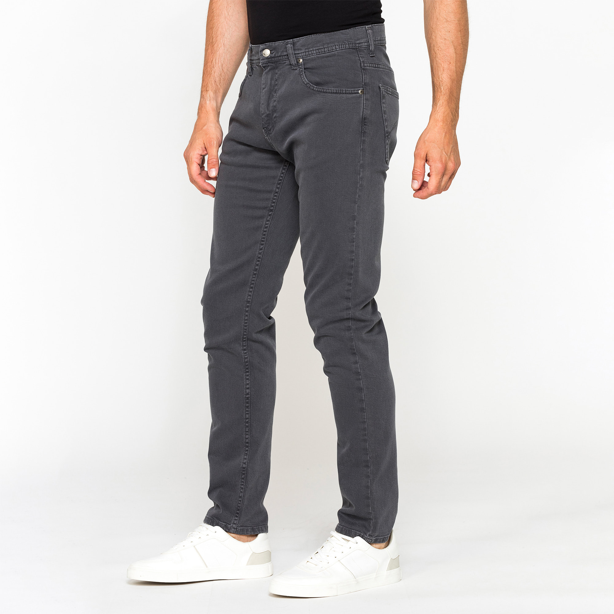 JEANS COLOR SLIM FIT IN BULL DENIM STRETCH TINTO OLD