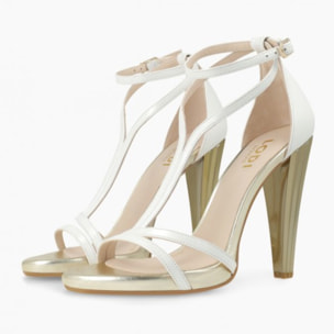 SANDALIAS DE NOVIA BLANCAS YURTE