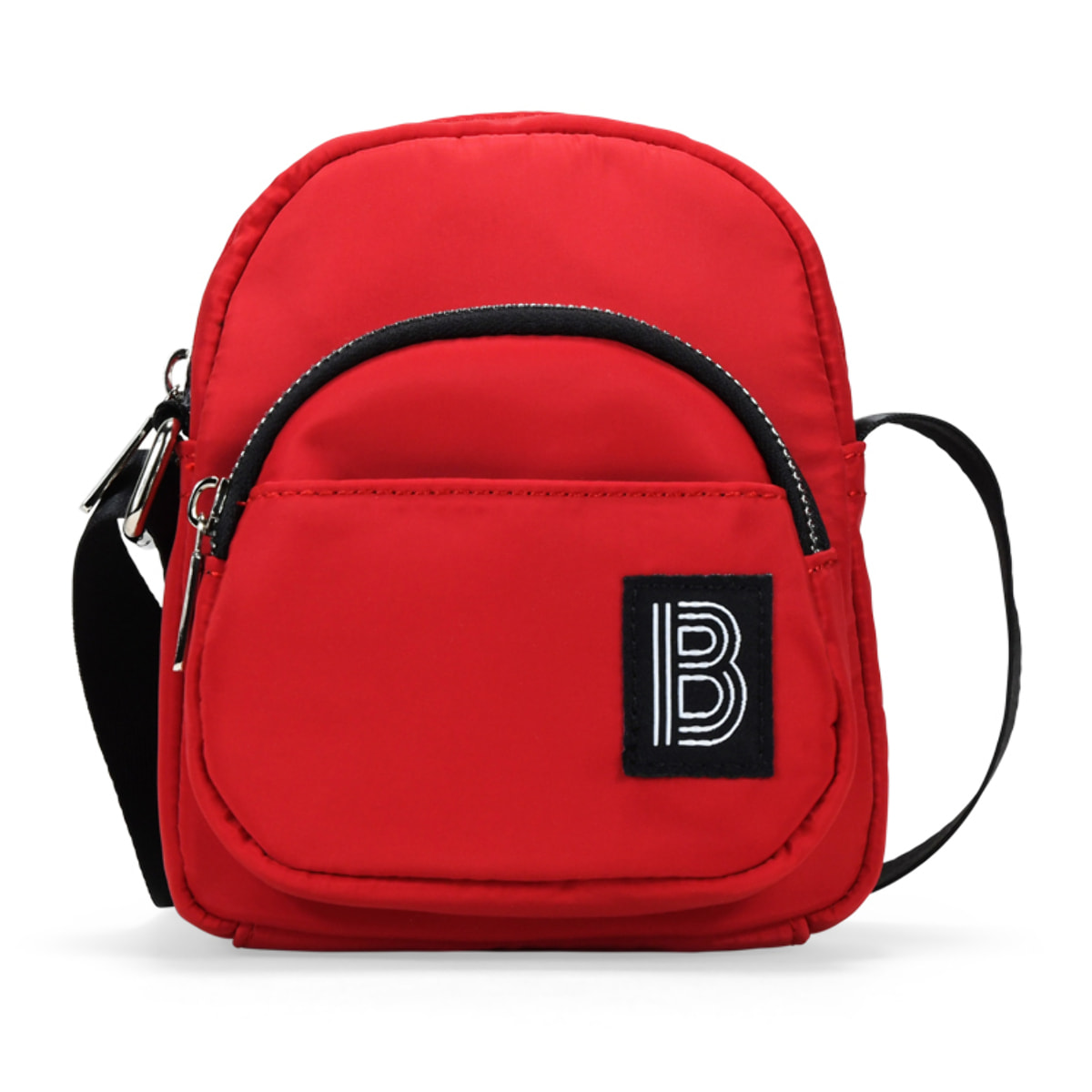 Bolso bandolera rojo para móvil