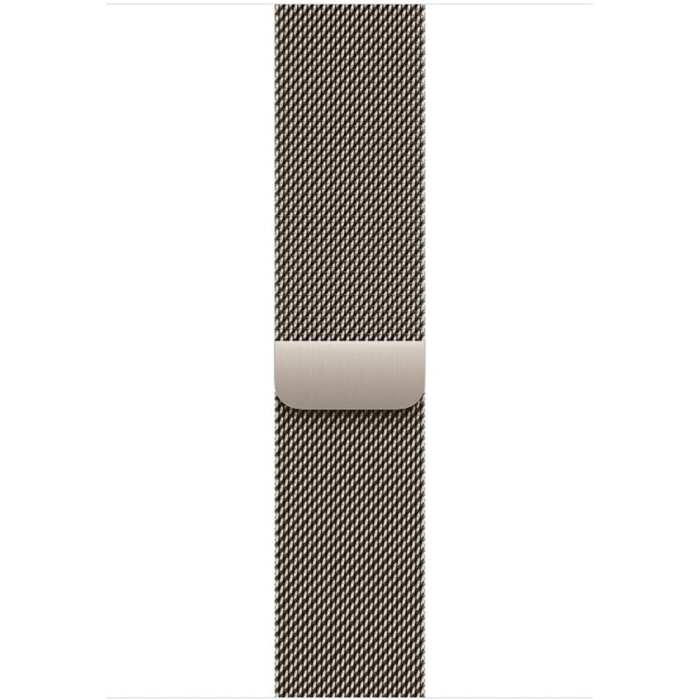 Bracelet APPLE 46 mm - M/L Milanais naturel