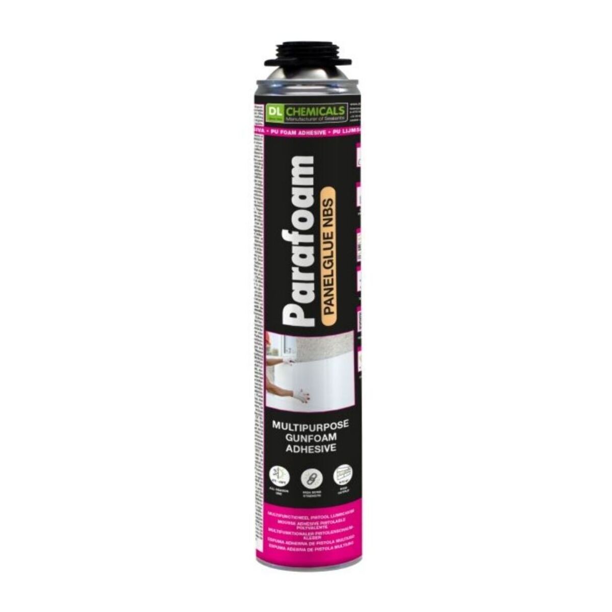 Mousse PU adhésive DL CHEMICALS Parafoam Panelglue NBS – 0900028N000049